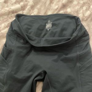 Blanqi hipster compression leggings. Size M. Color indigo ink. Worn once.